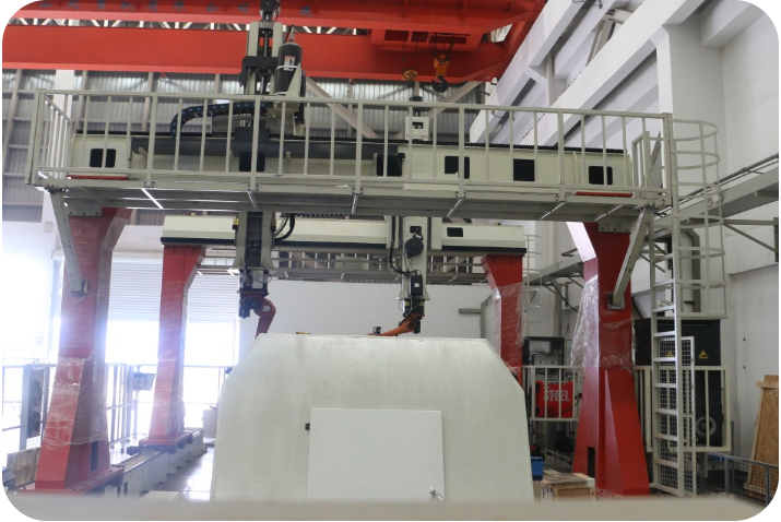 裝甲車車體雙龍門焊接系統(tǒng)