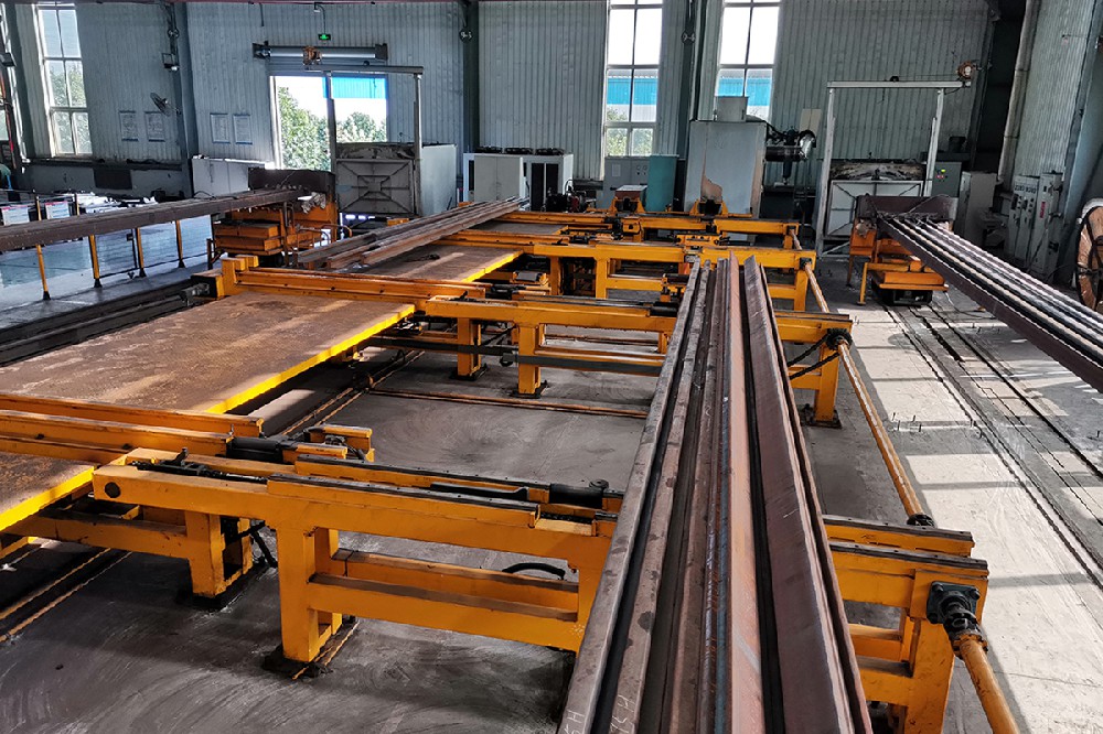 高鐵道岔智能化熱處理生產(chǎn)線