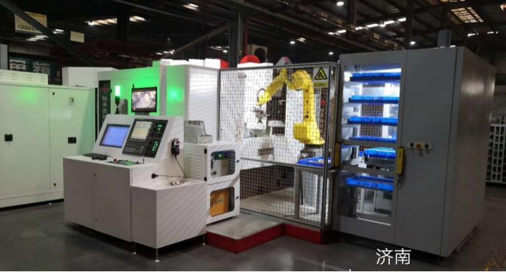 山東重汽軸承蓋加工自動線邊倉庫和上下料系統自動化生產線（自動倉儲和上下料方向）；