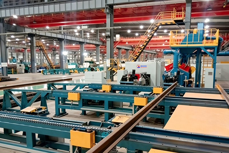 拋丸生產(chǎn)線