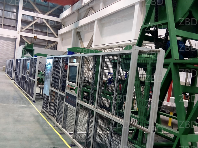 內高壓管智能化生產線（機器人搬運方向）